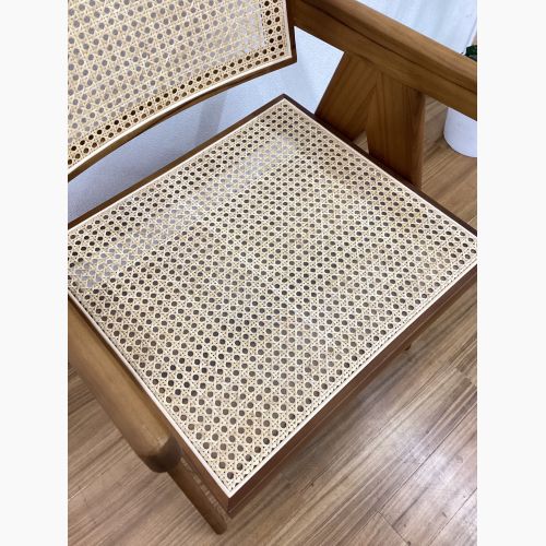 Knot antiques (ノットアンティークス) SHADOW CHAIR ダイニングチェア チーク無垢材/籐