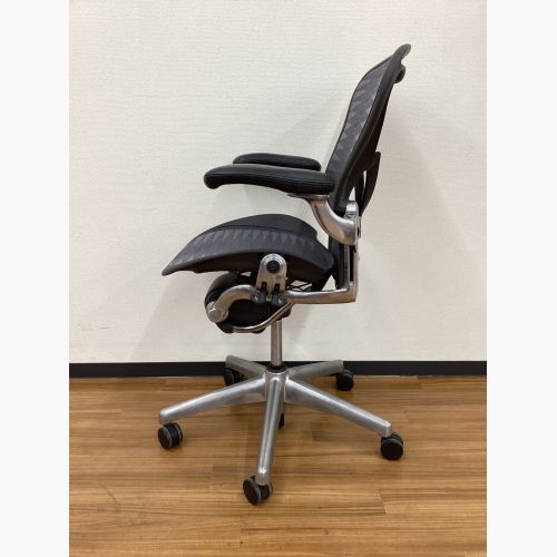 Herman Miller (ハーマンミラー) アーロンチェア AE113AFB ポスチャーフィット フル装備 Bサイズ ポリッシュドアルミニウムベース