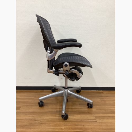 Herman Miller (ハーマンミラー) アーロンチェア AE113AFB ポスチャーフィット フル装備 Bサイズ ポリッシュドアルミニウムベース