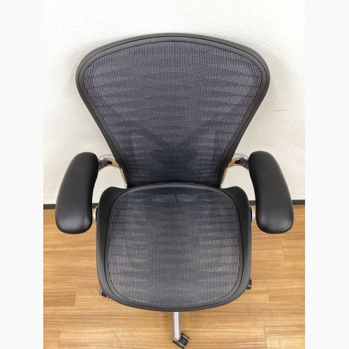 Herman Miller (ハーマンミラー) アーロンチェア AE113AFB ポスチャーフィット フル装備 Bサイズ ポリッシュドアルミニウムベース
