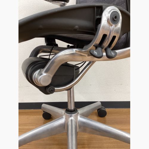 Herman Miller (ハーマンミラー) アーロンチェア AE113AFB ポスチャーフィット フル装備 Bサイズ ポリッシュドアルミニウムベース
