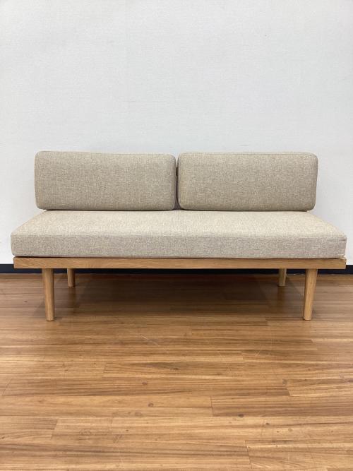 UNICO (ウニコ) KINNA ベンチ バックレスト ナチュラル×ベージュ