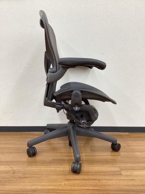 Herman Miller (ハーマンミラー) アーロンチェア AE113AWB ポスチャーフィット フル装備 Bサイズ  グラファイトベース