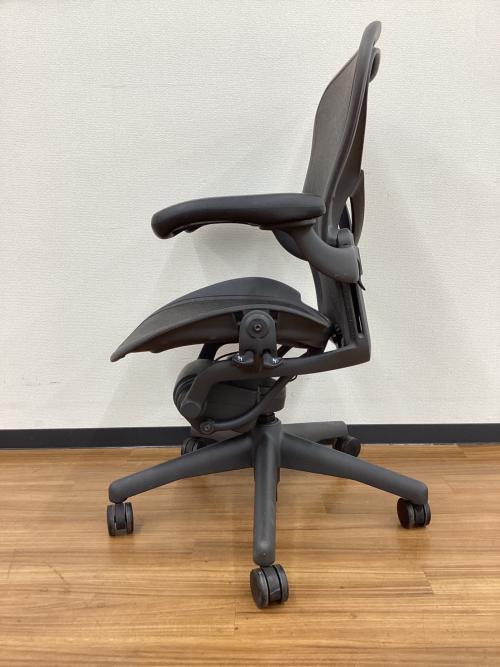 Herman Miller (ハーマンミラー) アーロンチェア AE113AWB ポスチャーフィット フル装備 Bサイズ  グラファイトベース
