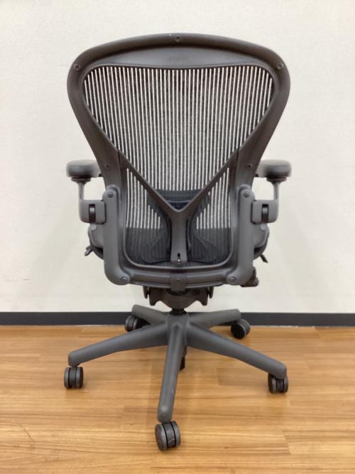 Herman Miller (ハーマンミラー) アーロンチェア AE113AWB ポスチャーフィット フル装備 Bサイズ  グラファイトベース