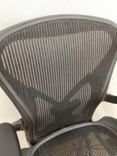 Herman Miller (ハーマンミラー) アーロンチェア AE113AWB ポスチャーフィット フル装備 Bサイズ  グラファイトベース