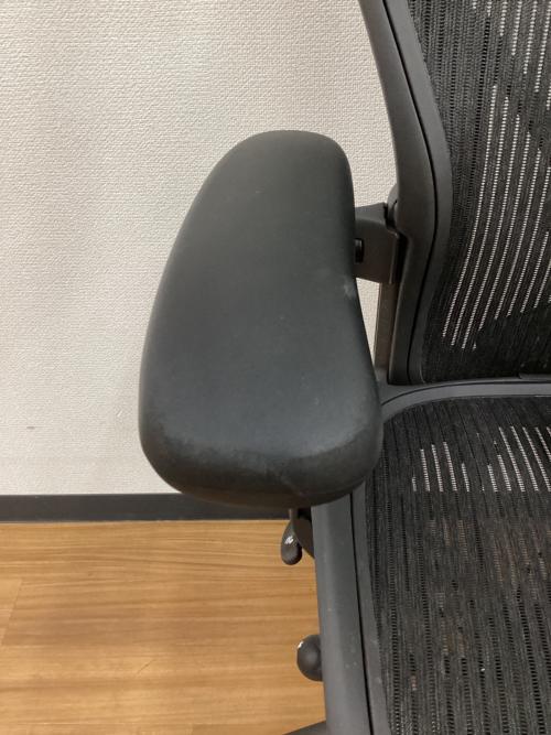 Herman Miller (ハーマンミラー) アーロンチェア AE113AWB ポスチャーフィット フル装備 Bサイズ  グラファイトベース