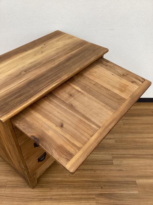 Knot antiques (ノットアンティークス) GRAM CHEST 3段ミドルチェスト 杉古材