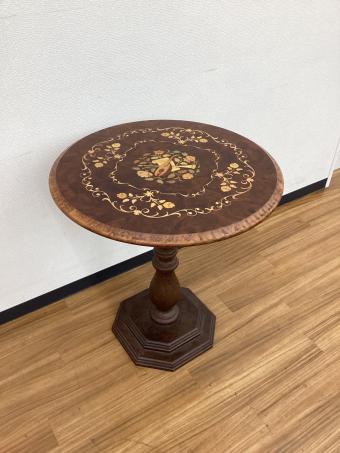 サイドテーブル 象嵌デザイン MADE IN ITALY