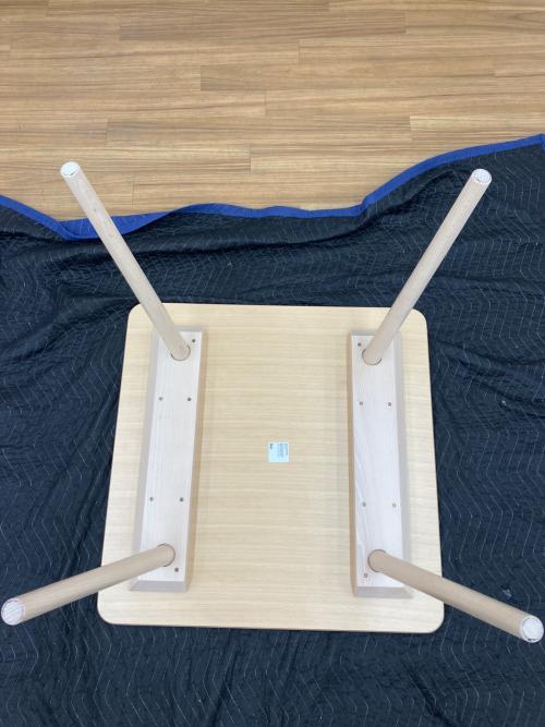 TON (トン) ダイニングテーブル ウィンザーダイニングテーブル 正方形 幅80cm×80cm