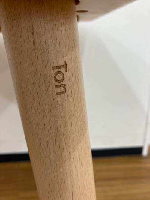 TON (トン) ダイニングテーブル ウィンザーダイニングテーブル 正方形 幅80cm×80cm