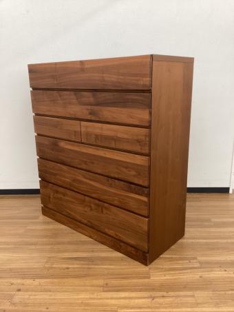 高野木工 (タカノモッコウ) ハイチェスト LECCE 105ハイチェスト WALNUT
