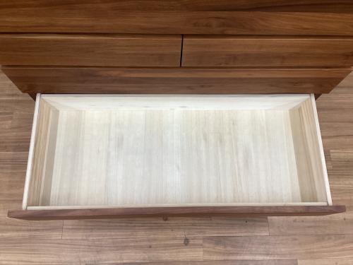 高野木工 (タカノモッコウ) ハイチェスト LECCE 105ハイチェスト WALNUT