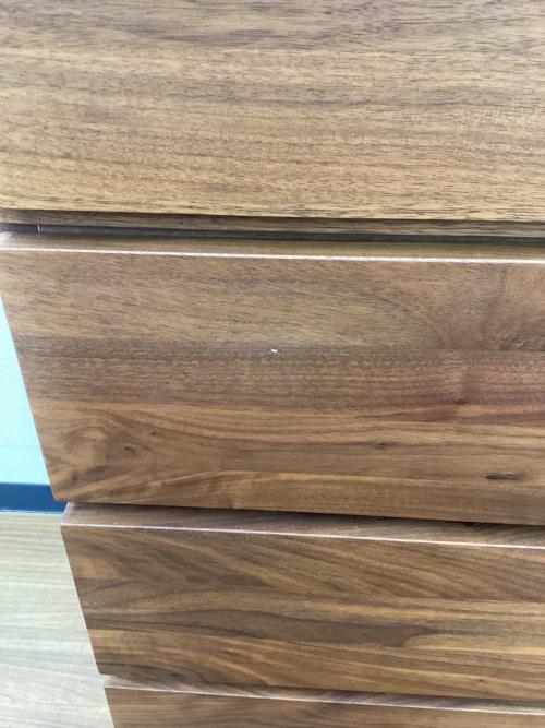 高野木工 (タカノモッコウ) ハイチェスト LECCE 105ハイチェスト WALNUT