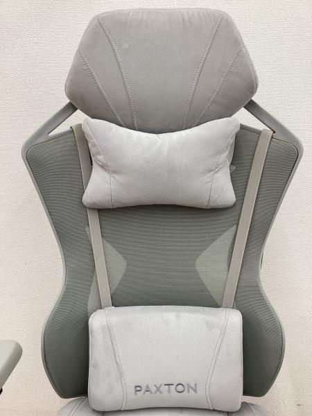 PAXTON (パクストン) ゲーミングチェア Paris Pearl Gray フットレスト PAXTON (パクストン) ゲーミングチェア Paris Pearl Gray フットレスト
