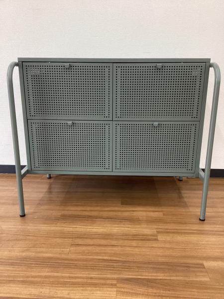 廃盤・美品】IKEA NIKKEBY ニッケビー キャビネット グレーグリーン 5701000133471814_02_5884.jpeg