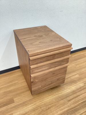 REAL Style ワゴン REPRLY(リプリー) 3段 ウォールナット REPRLY