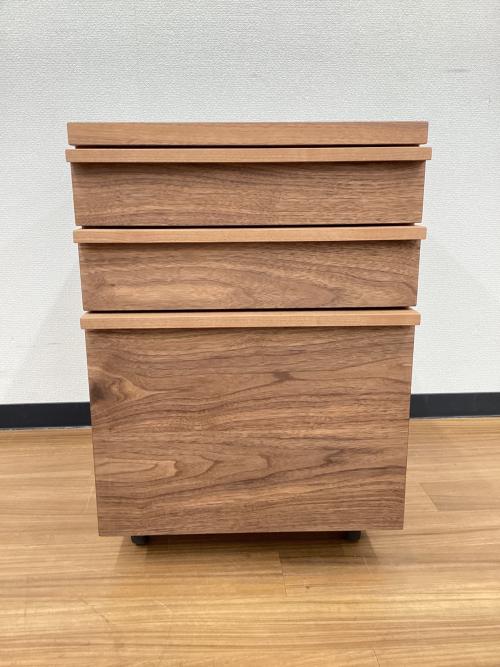 REAL Style ワゴン REPRLY(リプリー) 3段 ウォールナット REPRLY