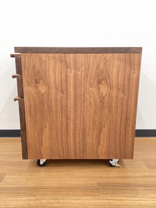 REAL Style ワゴン REPRLY(リプリー) 3段 ウォールナット REPRLY