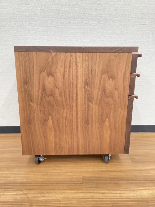 REAL Style ワゴン REPRLY(リプリー) 3段 ウォールナット REPRLY