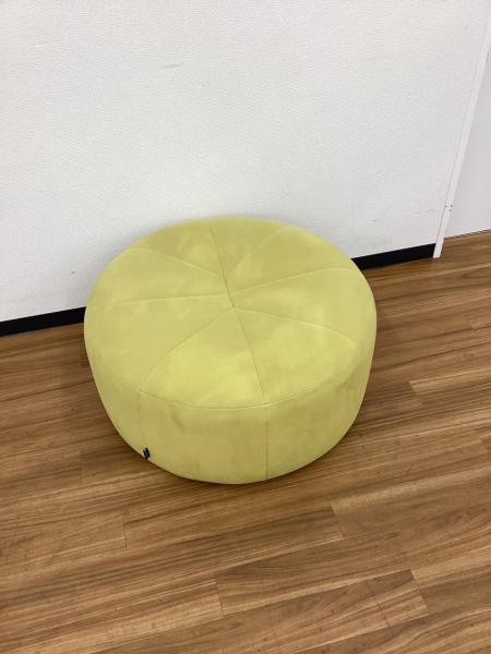 ligne roset (リーンロゼ) オットマン マスタード パフ ファブリック