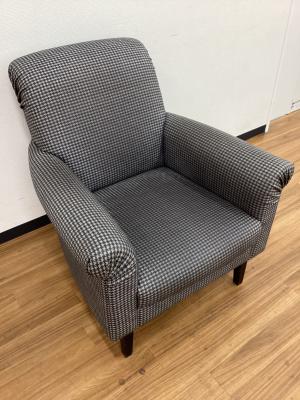 IDEE (イデー)  LINE SOFA (1) 1人掛けソファー 千鳥格子