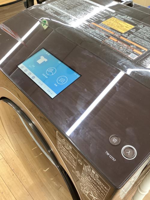 TOSHIBA (トウシバ) ドラム式洗濯乾燥機 ZABOON  12.0kg TW-127X7L 2019年製 クリーニング済/キズ有