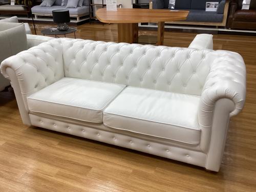 LeClass (ルクラス) チェスターフィールドソファ ルクラスソファトリプル 3人掛け  総革