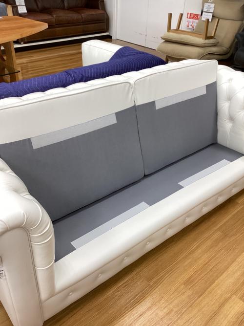 LeClass (ルクラス) チェスターフィールドソファ ルクラスソファトリプル 3人掛け  総革