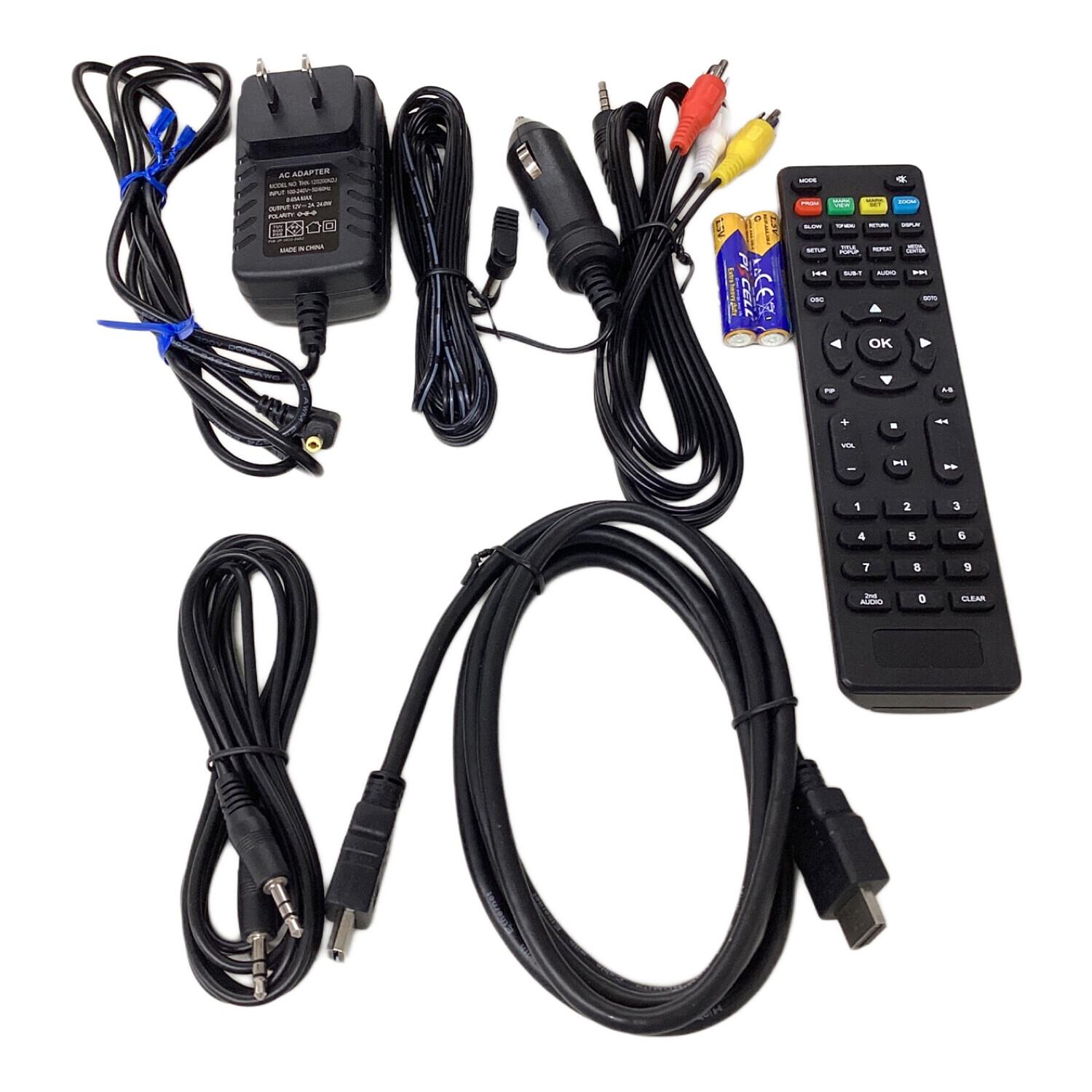 GOnavidio ポータブルBlu-rayプレーヤー NP0711B｜トレファクONLINE