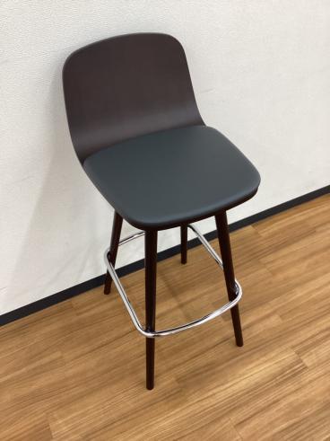 DULTON (ダルトン) スツール ブラック×ブラウン