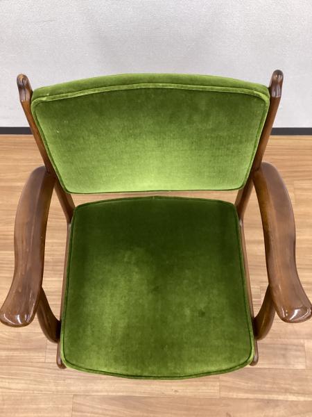 karimoku (カリモク) デスクチェア 肘付 XC0400GK コロニアル ブナ材