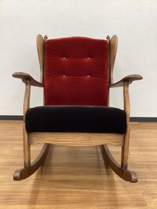 karimoku (カリモク) ロッキングチェアー OTONA Disney Style（廃盤品）R35202 ブラウン 国産クリ材