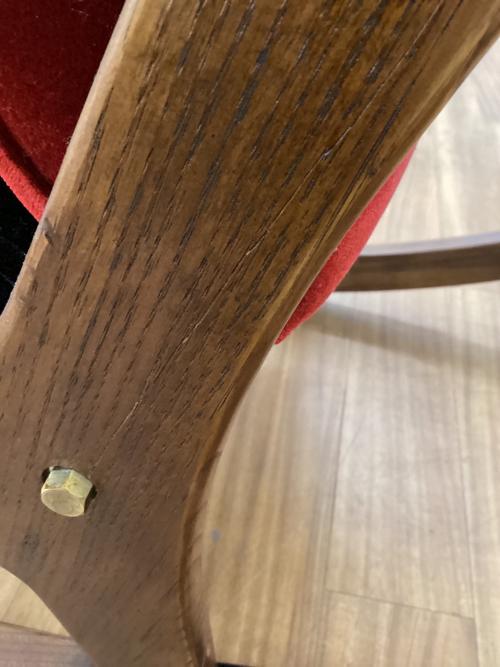 karimoku (カリモク) ロッキングチェアー OTONA Disney Style（廃盤品）R35202 ブラウン 国産クリ材