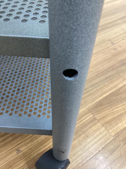 innovator (イノベーター) ワゴン パンチングメタル グレー