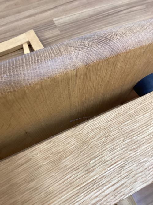 日進木工 (ニッシンモッコウ) ダイニングチェアー ナチュラル 板座 1人掛け