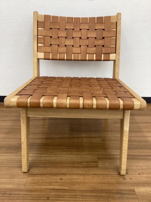 resortir (リゾルティール) ラウンジチェアー レザー（水牛）/オーク HARM LOUNGE CHAIR　ナチュラル×ブラウン ASPLUND取扱