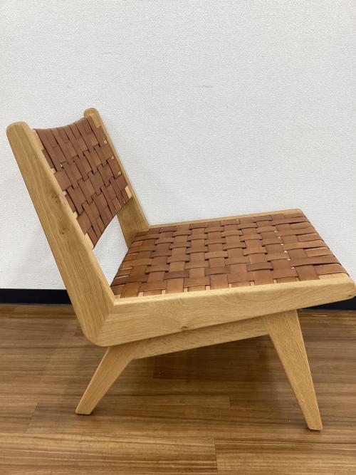resortir (リゾルティール) ラウンジチェアー レザー（水牛）/オーク HARM LOUNGE CHAIR　ナチュラル×ブラウン ASPLUND取扱