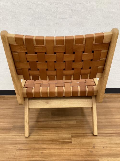 resortir (リゾルティール) ラウンジチェアー レザー（水牛）/オーク HARM LOUNGE CHAIR　ナチュラル×ブラウン ASPLUND取扱
