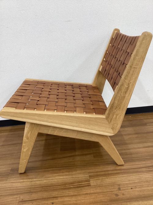 resortir (リゾルティール) ラウンジチェアー レザー（水牛）/オーク HARM LOUNGE CHAIR　ナチュラル×ブラウン ASPLUND取扱