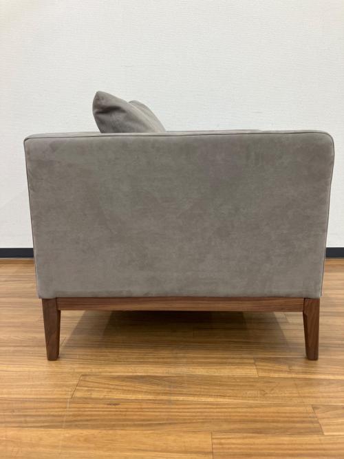 1人掛けソファー スウェード調ソファS