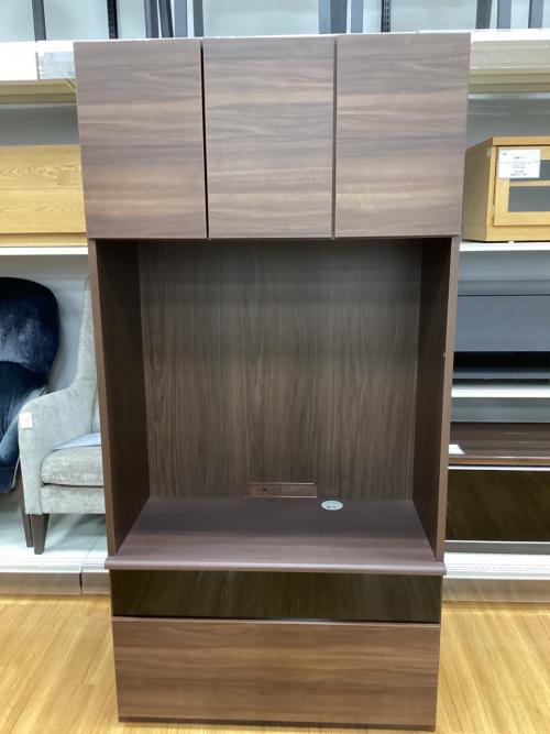 dinos (ディノス) テレビ台 ダークブラウン 壁面収納テレビ台