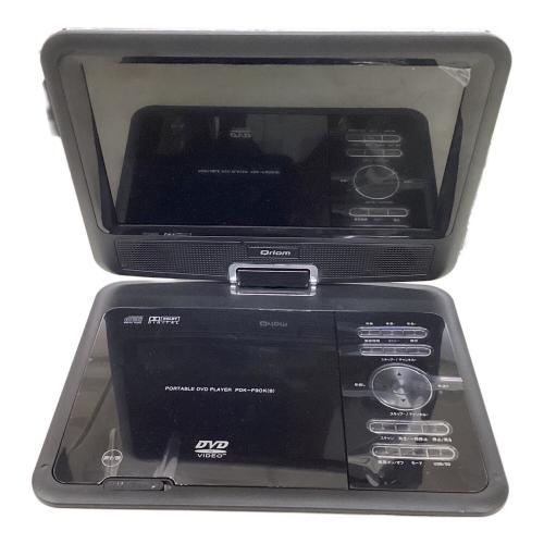 Qriom (キュリオム)フルセグポータブルDVDプレーヤー PDK-F90K(B)　地デジ