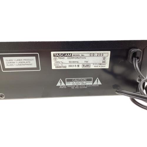 TASCAM (タスカム)  業務用CDプレイヤー CD-200 2013年製