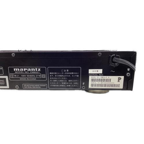 MARANTZ (マランツ) CD/MDデッキ CM6001 2006年製