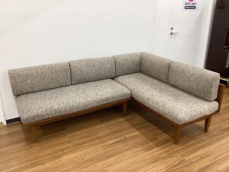 ２個口のa 美品 ♥ unico　ウニコ　コーナーソファー ベンチセット UNICO (ウニコ) WICK bench arm/backrest コーナーソファー2点セット