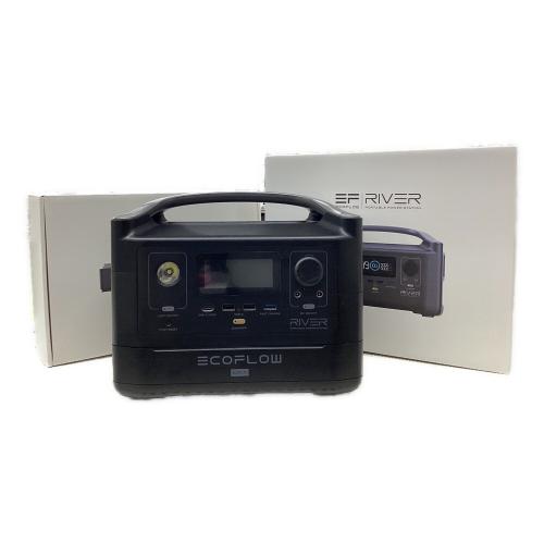 ECOFLOW (エコフロー)RIVER600 ポータブル電源  EFRIVER600-JP+RIVER600専用エクストラバッテリー付属