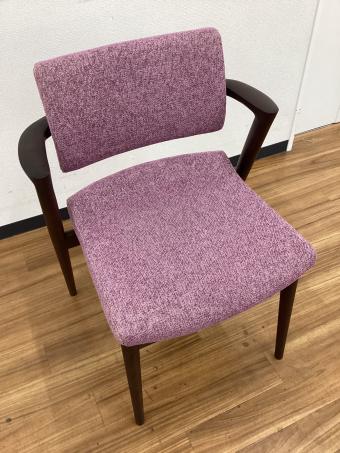 飛騨産業 (ヒダサンギョウ) ダイニングチェアー KX250AU SEOTO-EX セミアームチェア (張り座)