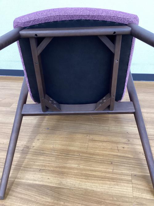 飛騨産業 (ヒダサンギョウ) ダイニングチェアー KX250AU SEOTO-EX セミアームチェア (張り座)