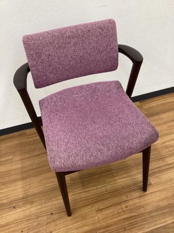 飛騨産業 (ヒダサンギョウ) ダイニングチェアー KX250AU SEOTO-EX セミアームチェア (張り座)